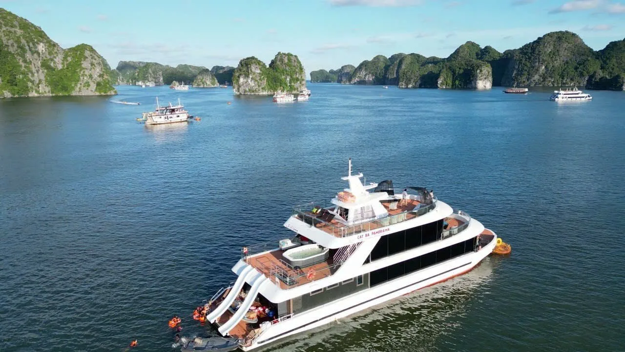 Sunset On Lan Ha Bay With D'Charm Luxury Cruise